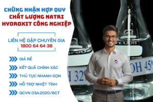 chứng nhận hợp quy về chất lượng Natri hydroxit công nghiệp
