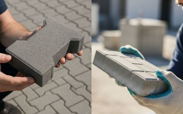 Mức xử phạt khi không chứng nhận & công bố hợp quy gạch bê tông tự chèn