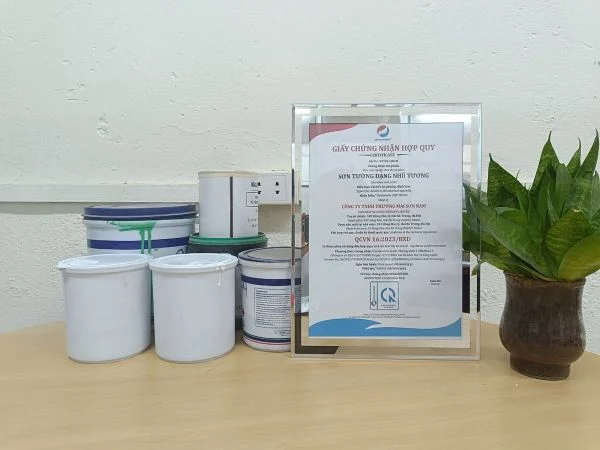 Giấy chứng nhận hợp quy sơn cấp bởi OPACONTROL