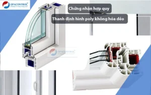Chứng nhận hợp quy thanh định hình poly không hóa dẻo