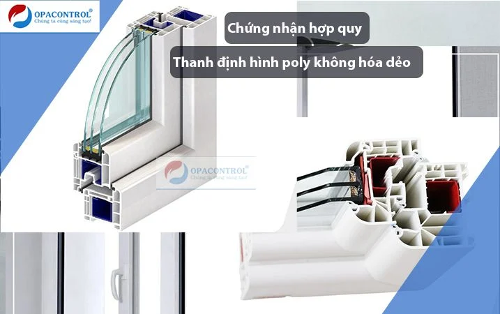 Chứng nhận hợp quy thanh định hình poly không hóa dẻo