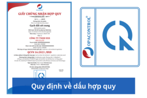 Quy định về dấu hợp quy trên sản phẩm, hàng hóa như thế nào?