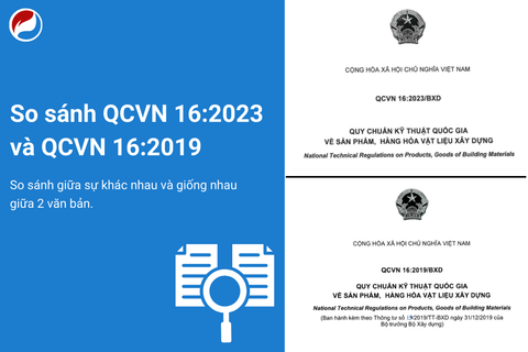 So sánh thay đổi quy chuẩn kỹ thuật giữa QCVN 16:2023/BXD và QCVN 16:2019/BXD