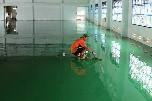 Thi công lớp phủ hoàn thiện
