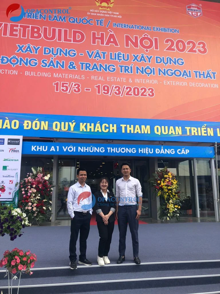 Opacontrol tham dự Triển lãm quốc tế VIETBUILD